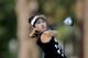 PINEHURST, NC - JUNE 20: Lucy Li of the USA the 11 year old amateur plays her tee shot to the par 4, 18th hole during the second round of the 69th U.S. Women's Open at Pinehurst Resort & Country Club, Course No. 2, on June 20, 2014 in Pinehurst, North Ca