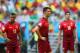 SALVADOR, BRAZIL - JUNE 16: A dejected Cristiano Ronaldo of Portugal looks on during the 2014 FIFA World Cup Brazil Group G match between Germany and Portugal at Arena Fonte Nova on June 16, 2014 in Salvador, Brazil. (Photo by Martin Rose/Getty Images)
