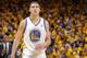 OAKLAND, CA - MAY 1: Klay Thompson #11 of the Golden State Warriors in a game against the Los Angeles Clippers in Game Six of the Western Conference Quarterfinals during the 2014 NBA Playoffs at Oracle Arena on May 1, 2014 in Oakland, California. NOTE TO