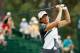 PINEHURST, NC - JUNE 21: Juli Inkster of the United States watches her tee shot on the eighth hole during the third round of the 69th U.S. Women's Open at Pinehurst Resort & Country Club, Course No. 2 on June 21, 2014 in Pinehurst, North Carolina. (Phot