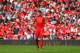 LIVERPOOL, ENGLAND - APRIL 27: Steven Gerrard of Liverpool looks on during the Barclays Premier League match between Liverpool and Chelsea at Anfield on April 27, 2014 in Liverpool, England. (Photo by Clive Brunskill/Getty Images)