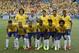 Jun 17, 2014; Fortaleza, Ceara, BRAZIL; Brazil poses for a team picture before their 0-0 tie with Mexico in a 2014 World Cup game at Estadio Castelao. Mandatory Credit: Winslow Townson-USA TODAY Sports