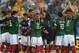 NATAL, BRAZIL - JUNE 13: Mexico players celebrate victory after the 2014 FIFA World Cup Brazil Group A match between Mexico and Cameroon at Estadio das Dunas on June 13, 2014 in Natal, Brazil. (Photo by Matthias Hangst/Getty Images)