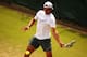 LONDON, ENGLAND - JUNE 23: Rafael Nadal of Spain during a practice session on day one of the Wimbledon Lawn Tennis Championships at the All England Lawn Tennis and Croquet Club at Wimbledon on June 23, 2014 in London, England. (Photo by Dan Kitwood/Getty