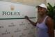 ROME, ITALY - MAY 11: Venus Williams visits the Rolex corperate hospitality tent during day one of theInternazionali BNL d'Italia 2014 on May 11, 2014 in Rome, Italy. (Photo by Michael Regan/Getty Images)