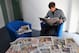 LONDON, ENGLAND - JULY 08: Andy Murray of Great Britain reads through the morning papers at Wimbledon on July 8, 2013 in London, England. (Photo by Julian Finney/Getty Images)