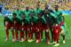 BRASILIA, BRAZIL - JUNE 23: Cameroon pose for a team photo prior to the 2014 FIFA World Cup Brazil Group A match between Cameroon and Brazil at Estadio Nacional on June 23, 2014 in Brasilia, Brazil. (Photo by Clive Brunskill/Getty Images)