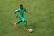 BRASILIA, BRAZIL - JUNE 19: Serge Aurier of the Ivory Coast controls the ball during the 2014 FIFA World Cup Brazil Group C match between Colombia and Cote D'Ivoire at Estadio Nacional on June 19, 2014 in Brasilia, Brazil. (Photo by Adam Pretty/Getty Ima