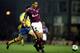 28 Sep1998: Rio Ferdinand of West Ham in action during the FA Carling Premiership match against Southampton at Upton Park in London, England. West Ham won the game 1-0. \ Mandatory Credit: Phil Cole /Allsport