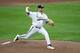 Jun 16, 2014; Omaha, NE, USA; Vanderbilt Commodores pitcher Tyler Beede (11) delivers a pitch against the UC Irvine Anteaters during game six of the 2014 College World Series at TD Ameritrade Park Omaha. Mandatory Credit: Steven Branscombe-USA TODAY Sport