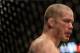 Mar 16, 2013; Montreal, Quebec, CAN; Nate Marquardt after being defeated by Jake Ellenberger (not pictured) in their main card bout at UFC 158 at the Bell Centre. Mandatory Credit: Eric Bolte-USA TODAY Sports