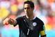 SAO PAULO, BRAZIL - JUNE 23: Goalkeeper Claudio Bravo of Chile gestures during the 2014 FIFA World Cup Brazil Group B match between the Netherlands and Chile at Arena de Sao Paulo on June 23, 2014 in Sao Paulo, Brazil. (Photo by Julian Finney/Getty Imag