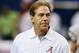 Alabama head coach Nick Saban