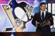 LAS VEGAS, NV - JUNE 24: Sidney Crosby of the Pittsburgh Penguins speaks after winning the Ted Lindsay Award during the 2014 NHL Awards at the Encore Theater at Wynn Las Vegas on June 24, 2014 in Las Vegas, Nevada. (Photo by Ethan Miller/Getty Images)