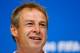RECIFE, BRAZIL - JUNE 25: Head coach Jurgen Klinsmann of the United States speaks to the media prior to training at Arena Pernambuco on June 25, 2014 in Recife, Brazil. (Photo by Kevin C. Cox/Getty Images)