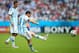 PORTO ALEGRE, BRAZIL - JUNE 25: Lionel Messi of Argentina scores his team's second goal and his second of the game on a free kick during the 2014 FIFA World Cup Brazil Group F match between Nigeria and Argentina at Estadio Beira-Rio on June 25, 2014 in Po