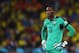 CURITIBA, BRAZIL - JUNE 20: Alexander Dominguez of Ecuador looks on during the 2014 FIFA World Cup Brazil Group E match between Honduras and Ecuador at Arena da Baixada on June 20, 2014 in Curitiba, Brazil. (Photo by Clive Rose/Getty Images)
