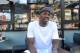 SANTA MONICA, CA - MAY 8: NBA Draft prospect Joel Embiid behind the scenes on May 8, 2014 at Third Street Promenade in Santa Monica, California. NOTE TO USER: User expressly acknowledges and agrees that, by downloading and/or using this Photograph, user