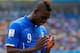 NATAL, BRAZIL - JUNE 24: Mario Balotelli of Italy reacts during the 2014 FIFA World Cup Brazil Group D match between Italy and Uruguay at Estadio das Dunas on June 24, 2014 in Natal, Brazil. (Photo by Clive Rose/Getty Images)