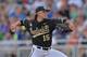 OMAHA, NE - JUNE 25: Pitcher Carson Fulmer #15 of the Vanderbilt Commodores delivers a pitch against the Virginia Cavaliers in the first inning during game three of the College World Series Championship Series on June 25, 2014 at TD Ameritrade Park in Om