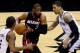 SAN ANTONIO, TX - JUNE 15: Dwyane Wade #3 of the Miami Heat drives to the basket against Danny Green #4 of the San Antonio Spurs during Game Five of the 2014 NBA Finals at the AT&T Center on June 15, 2014 in San Antonio, Texas. NOTE TO USER: User expressl