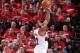 PORTLAND, OR - MAY 10: LaMarcus Aldridge #12 of the Portland Trail Blazers shoots the ball in Game Three of the Western Conference Semifinals against the San Antonio Spurs during the 2014 NBA Playoffs on May 10, 2014 at the Moda Center in Portland, Orego