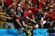 SAO PAULO, BRAZIL - JUNE 26: Jan Vertonghen of Belgium celebrates scoring his team's first goal during the 2014 FIFA World Cup Brazil Group H match between South Korea and Belgium at Arena de Sao Paulo on June 26, 2014 in Sao Paulo, Brazil. (Photo by Cl