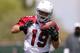 TEMPE, AZ - MAY 10: Wide receiver Ryan Swope #19 of the Arizona Cardinals catches a pass as he practices at the team's training center facility on May 10, 2013 in Tempe, Arizona. (Photo by Christian Petersen/Getty Images)