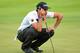 COLOGNE, GERMANY - June 27 : Rafa Cabrera-Bello of Spain ilines up his putt on the 13th green during the second round of the BMW International Open at Golf Club Gut Larchenhof on June 27, 2014 in Cologne, Germany. (Photo by Mark Runnacles/Getty Images)