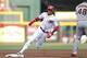 CINCINNATI, OH - JUNE 3: Billy Hamilton #6 of the Cincinnati Reds rounds third base on his way to scoring a run after a throwing error in the first inning of the game by Tim Lincecum (not pictured) of the San Francisco Giants at Great American Ball Park o
