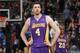 SACRAMENTO, CA - APRIL 2: Ryan Kelly #4 of the Los Angeles Lakers in a game against the Sacramento Kings on April 2, 2014 at Sleep Train Arena in Sacramento, California. NOTE TO USER: User expressly acknowledges and agrees that, by downloading and or usin