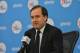 PHILADELPHIA, PA - JUNE 27: Sam Hinkie, President of Basketball Operations and General Manager of the Philadelphia 76ers, speaks with the media during a press conference on June 27, 2014 at the Philadelphia College of Osteopathic Medicine in Philadelphia,