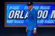 NEW YORK, NY - JUNE 26: Aaron Gordon of Arizona walks on stage after being selected with the #4 overall pick by the Orlando Magic during the 2014 NBA Draft at Barclays Center on June 26, 2014 in the Brooklyn borough of New York City. NOTE TO USER: User e