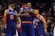 Maybe the Knicks' miscommunication on the court can be solved by just hugging it out.