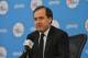 PHILADELPHIA, PA - JUNE 27: Sam Hinkie, President of Basketball Operations and General Manager of the Philadelphia 76ers, speaks with the media during a press conference on June 27, 2014 at the Philadelphia College of Osteopathic Medicine in Philadelphia,