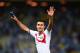 FORTALEZA, BRAZIL - JUNE 14: Giancarlo Gonzalez of Costa Rica celebrates after defeating Uruguay 3-1 during the 2014 FIFA World Cup Brazil Group D match between Uruguay and Costa Rica at Castelao on June 14, 2014 in Fortaleza, Brazil. (Photo by Laurence