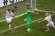 MANAUS, BRAZIL - JUNE 22: Clint Dempsey of the United States celebrates scoring his team's second goal past Beto of Portugal during the 2014 FIFA World Cup Brazil Group G match between the United States and Portugal at Arena Amazonia on June 22, 2014 in