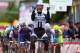 Kittel celebrates romping away to Stage 2 of this year's Giro d'Italia.