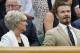 David Beckham and his mother, Sandra Beckham