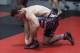 ALBUQUERQUE, NM - APRIL 2: UFC middleweight weight contender Tim Kennedy laces up his shoes before warming up during an open training session for fans and media at the Jackson's Mixed Martial Arts and Fitnesson April 2, 2014 in Albuquerque, New Mexico. (P