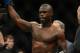 Dec 28, 2013; Las Vegas, NV, USA; Uriah Hall during his UFC Middleweight Bout against Chris Leben (not pictured) at the MGM Grand Garden Arena. Mandatory Credit: Jayne Kamin-Oncea-USA TODAY Sports