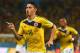 RIO DE JANEIRO, BRAZIL - JUNE 28: James Rodriguez of Colombia celebrates scoring his team's first goal during the 2014 FIFA World Cup Brazil round of 16 match between Colombia and Uruguay at Maracana on June 28, 2014 in Rio de Janeiro, Brazil. (Photo by