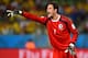 CUIABA, BRAZIL - JUNE 21: Asmir Begovic of Bosnia and Herzegovina reacts during the 2014 FIFA World Cup Group F match between Nigeria and Bosnia-Herzegovina at Arena Pantanal on June 21, 2014 in Cuiaba, Brazil. (Photo by Stu Forster/Getty Images)