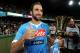 NAPLES, ITALY - MAY 06: Gonzalo Higuain of Napoli with Tim Cup before the Serie A match between SSC Napoli and Cagliari Calcio at Stadio San Paolo on May 6, 2014 in Naples, Italy. (Photo by Giuseppe Bellini/Getty Images)