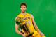 EL SEGUNDO, CA - SEPTEMBER 25: Pau Gasol #16 of the Los Angeles Lakers poses for a photograph with the NBA Finals Larry O'Brien Championship Trophy during Media Day at the Toyota Center on September 25, 2010 in El Segundo, California. NOTE TO USER: User