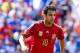LANDOVER, MD - JUNE 07: Cesc Fabregas of Spain runs with the ball during an international friendly match between El Salvador and Spain at FedExField on June 7, 2014 in Landover, Maryland. (Photo by David Ramos/Getty Images)