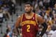 OAKLAND, CA - MARCH 14: Kyrie Irving #2 of the Cleveland Cavaliers in a game against the Golden State Warriors on March 14, 2014 at Oracle Arena in Oakland, California. NOTE TO USER: User expressly acknowledges and agrees that, by downloading and or using