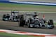 Would this battle in Bahrain have been as much fun with a standing restart after the safety car?