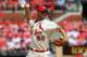 Adam Wainwright throws a pitch against the Phillies on June 21.