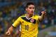 RIO DE JANEIRO, BRAZIL - JUNE 28: James Rodriguez of Colombia celebrates scoring his team's second goal and his second of the game during the 2014 FIFA World Cup Brazil round of 16 match between Colombia and Uruguay at Maracana on June 28, 2014 in Rio de